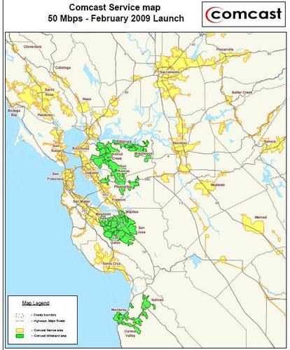 Mapping out wideband