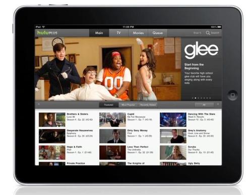 iPad Plays Hulu Plus