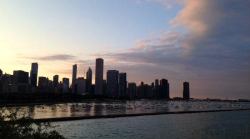 If the view looks familiar to you Light Reading faithful, it's because it's right next to Chicago's Planetarium where our very own Big Telecom Event took place in June (seems like eons ago...).