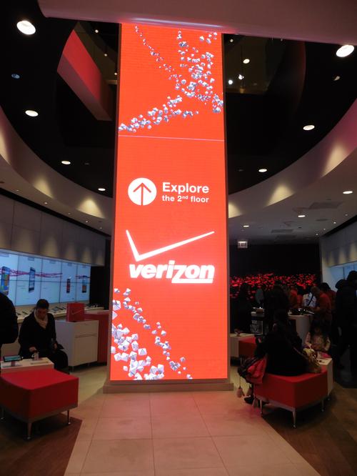 The store had several larger-than-life screens showing off Chicago scenes and reminding visitors there are two levels of fun to check out. The store also had many comfy chairs and charging stations for those guests that drained their batteries taking selfies while shopping.