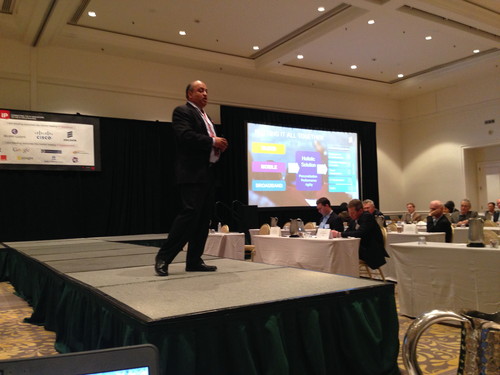 Head of IP router product line business looks at home on The New IP catwalk.