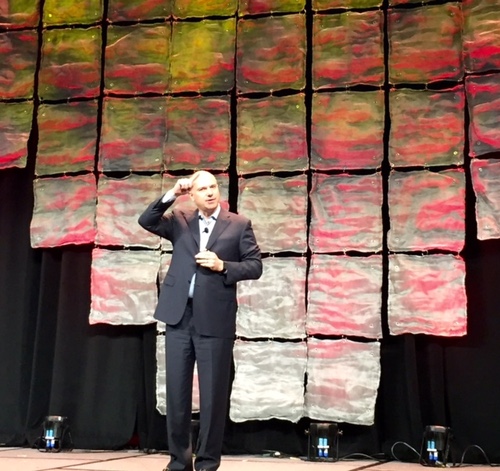 Andre Fuetsche, senior vice president of architecture and design at AT&T, tells BTE attendees how data traffic has increased 100,000% on its network in the past eight years and what AT&T is doing about it.