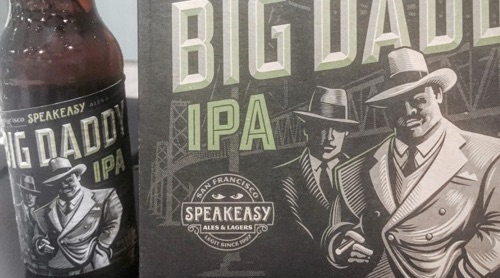 One of the beers served at a reception Wednesday night. Great beer, fantastic label. 