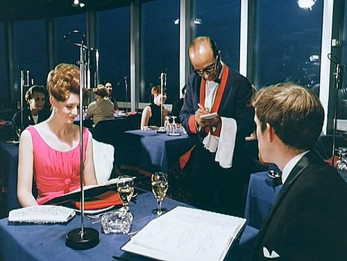'And presumably sir would like his bottle of wine served in a pointless basket?'
An archive shot of the revolving restaurant at the top of what was then London's Post Office Tower. (Source: BT)