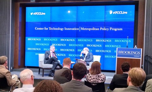FCC Chairman Tom Wheeler and national broadband plan architect Blair Levin discuss broadband policy.