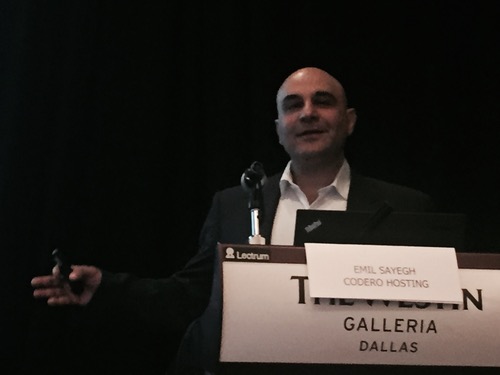 Codero Hosting CEO Emil Sayegh sees opportunities for service providers in enterprise IT commoditization.