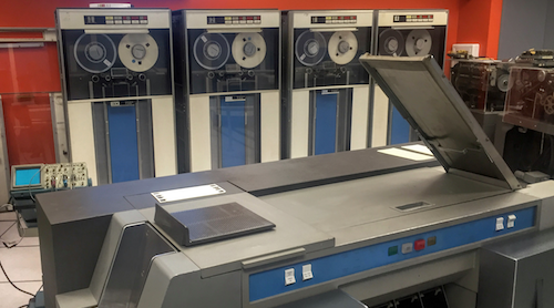 The Telecom Council's TC3 Summit in August was in the Computer History Museum in Mountain View, Calif. I snuck out to tour the museum, which includes a fully functional and complete IBM 1401 mainframe computer, announced 1959.