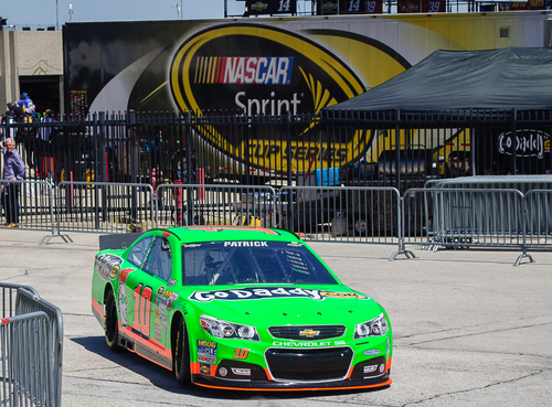 NASCAR driver Danica Patrick in 2013. The association with Patrick is part of a past that GoDaddy is looking to put behind it. (Source:Marco Becerra, (CC BY 2.0).)