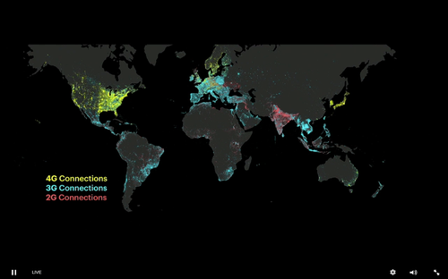 Much of the world still lacks connectivity. (Source: Facebook)