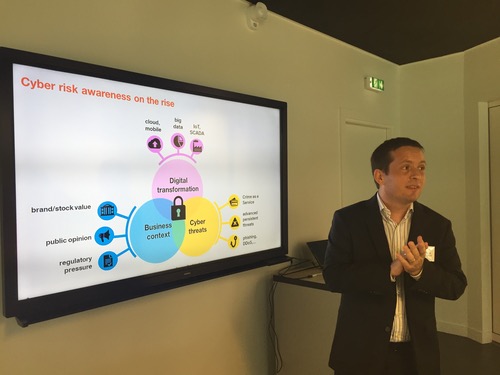Thomas Gourgeon, the head of international business development for Orange's cybersecurity unit, says recent high-profile attacks have raised awareness of cybersecurity risks.