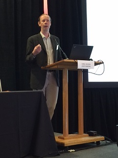 Andrew Coward, vice president of strategy at Brocade, delivers his keynote at NFV & Carrier SDN.