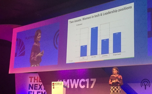 Fuencisla Clemares, Google's country manager for Spain and Portugal, says the web giant is working with marketing specialists on making engineering roles sound more appealing to women.