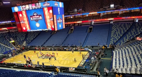 Sprint, Motorola, and Qualcomm use a stadium in New Orleans to demo 'Gigabit Class LTE.'