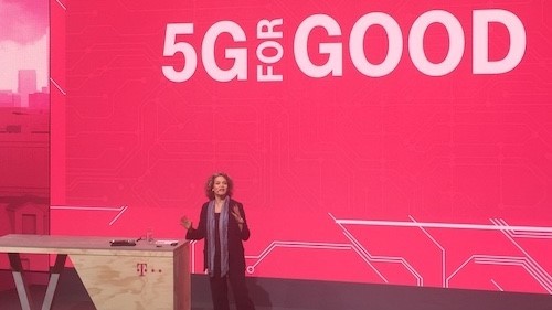 Claudia Nemat, the head of technology and innovation for Germany's Deutsche Telekom, thinks 5G could open up a range of new service opportunities.