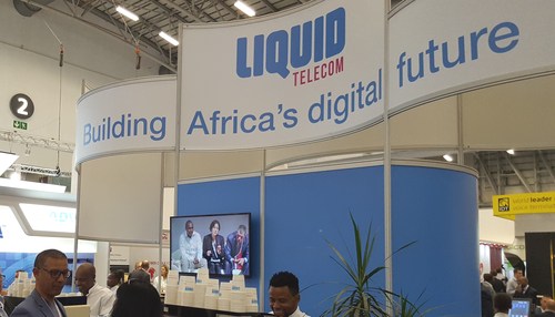 Liquid Telecom had a significant presence at this year's AfricaCom show.