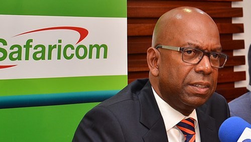 Safaricom CEO Bob Collymore says the deal provides 'the opportunity to drive M-Pesa to other markets in the continent.' (Picture courtesy of Safaricom.)