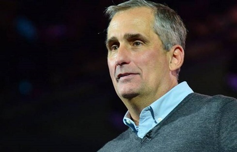 Intel's Brian Krzanich has placed his chips on cloud (Source: Intel)