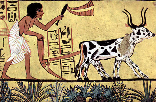 From the tomb of ancient Egyptian artisan Sennedjem, who lived thousands of years ago. Cloud computing is more recent than that.
