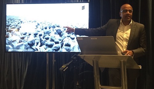 Arun Bansal, Ericsson's head of Europe and Latin America, says connectivity technologies are transforming the stadium experience for sports fans.