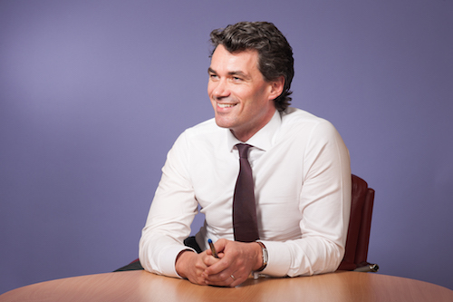 BT CEO Gavin Patterson during happier, beardless days.