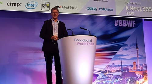 BT's Howard Watson gives the BBWF crowd an update on the UK operator's broadband progress.