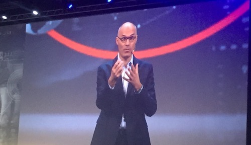 Johan Wibergh, Vodafone's chief technology officer, complains about 5G hype at a recent Huawei event in London.