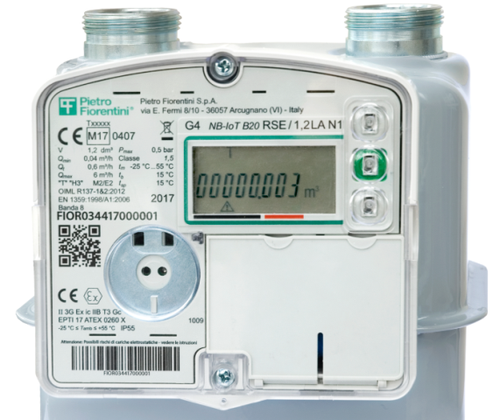 Pietro Fiorentini's NB-IoT-powered RSE smart meter: It's not pretty, but it is clever.