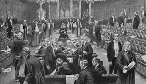 The House of Lords earlier this week.