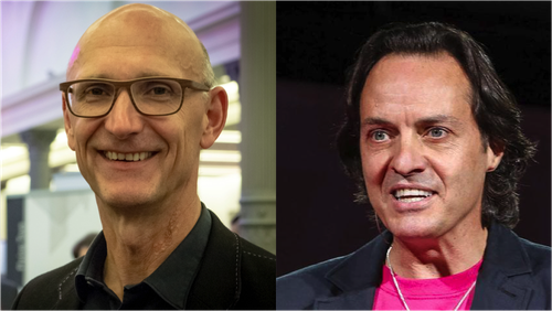 Timotheus Hottges, Deutsche Telekom's CEO, and John Legere, his counterpart at T-Mobile US, believe a merger between T-Mobile and Sprint will provide a stronger challenge to market leaders AT&T and Verizon.