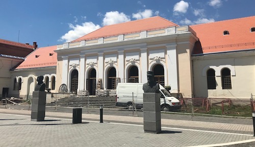 Currently under renovation, this building in Alba Iulia is where the union between Transylvania and the rest of Romania was officially proclaimed in 1918.