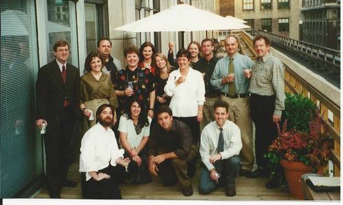 In the go-go 90s, launching a magazine like The Net Economy meant roof parties for the whole staff, here on the infamous Ziff-Davis Media deck.