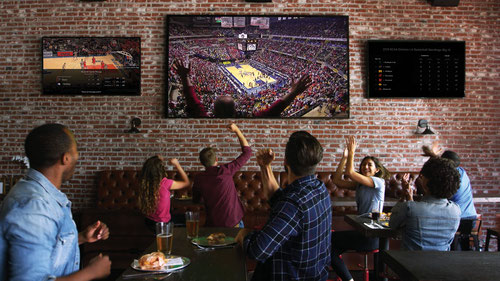 Comcast Business hopes its tailored version of X1, which features an integrated sports app, will be a hit at bars and restaurants.