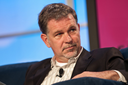 Netflix CEO Reed Hastings has taken a bite out of Apple with his withdrawal from the iPhone company's billing system.