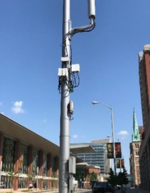 Some have complained about the aesthetics of small cell installations. Source: Michael J. Marcus