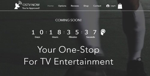 OSTV Now, a service evidently linked to OmniShop Media and Jason DeMeo, is set to launch in early September according to the online countdown. This screencap from www.ostvnow.com was taken the afternoon of Aug. 22, 2019.