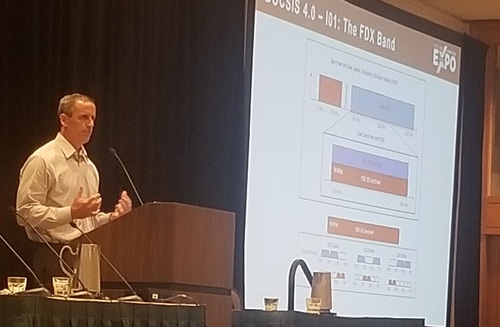 Robert Howald offered an update on Comcast's FDX trials in single-home residential areas as well as in multiple dwelling unit environments.