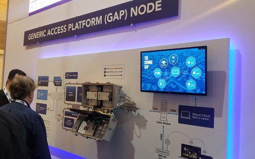 ATX Networks showed off a proof-of-concept GAP node developed with Cisco, Intel, Applied Optoelectronics and Silicom Connectivity Solutions.