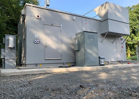 Vapor's mini data centers for edge computing often are no bigger than a railroad car. (Source: Vapor IO)