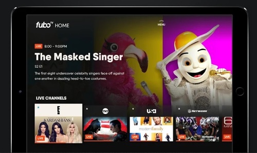 fuboTV's OTT service starts at $59.99 per month for a lineup of 100-plus channels, three concurrent streams, a large VoD library and a cloud DVR.