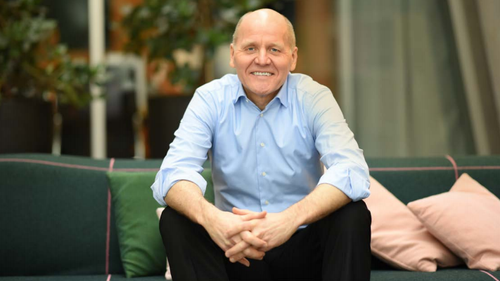 Telenor CEO Sigve Brekke has more reason to smile than many of his employees.