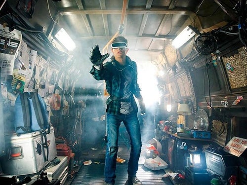 Wade Watts, the main character in Ready Player One, loses himself in virtual reality.