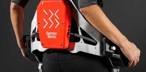 German Bionic's suits are being kitted out with cellular connectivity.