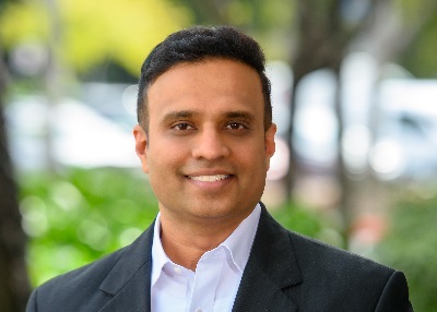 Shashi Kiran is chief marketing and product officer for Aryaka. (Image courtesy of Aryaka.)