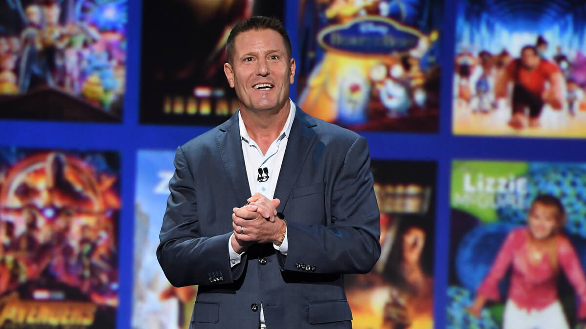 QuitTok: Kevin Mayer – pictured during his time at Disney – lasted not quite three months as TikTok's CEO. (Source: Walt Disney Television CC BY-ND 2.O)