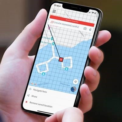 Where am I? The what3words system knows