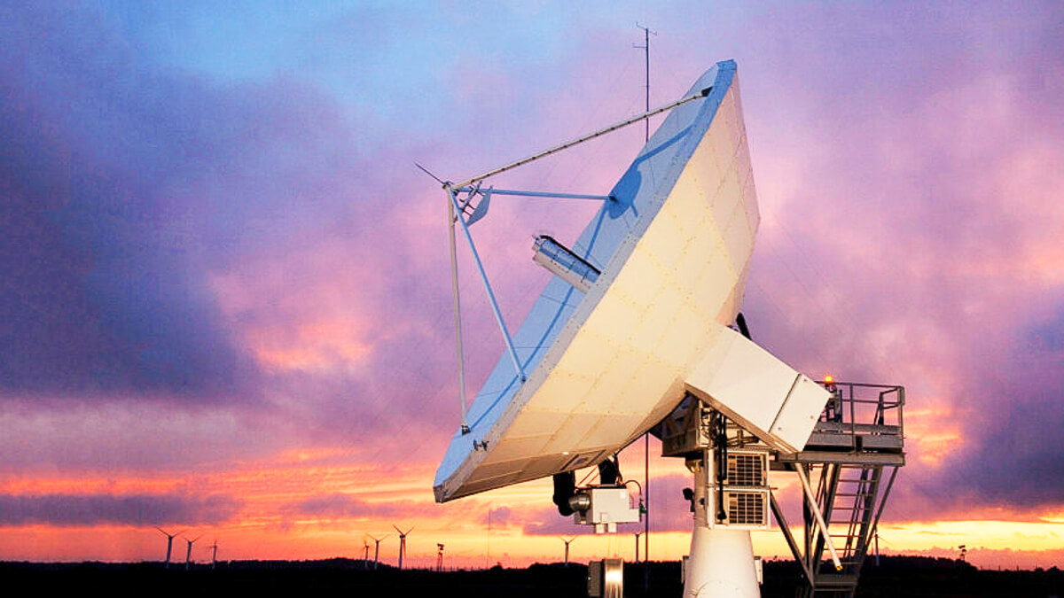 In the air: Getting your 5G from a satellite could help connect hard to reach places and moving targets. (Source: Avanti Communications)