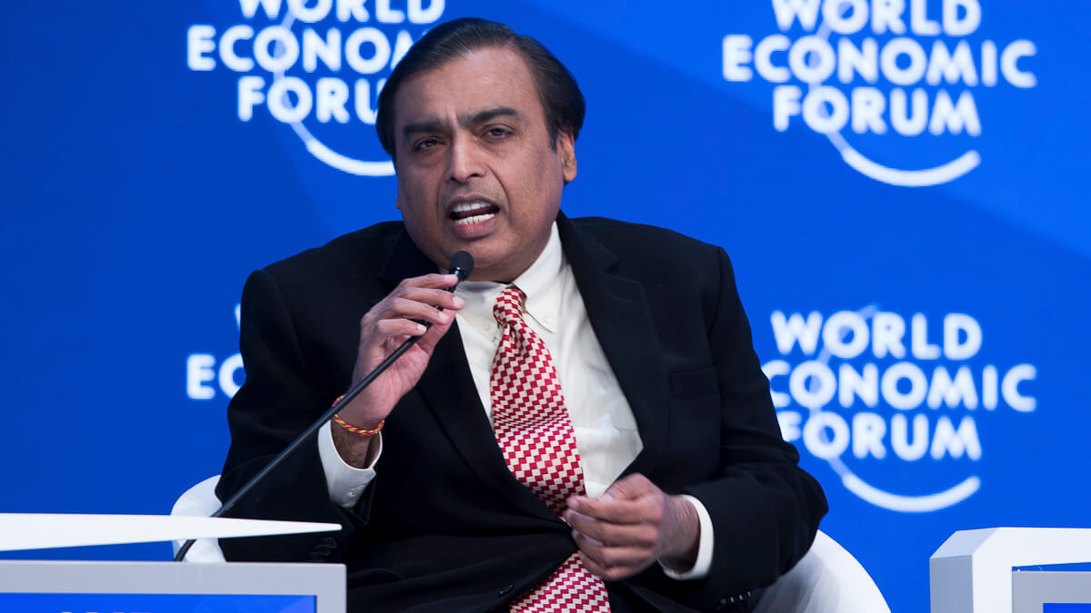 Coming soon: Jio will launch 5G in 2021 says Reliance Industries chairman Mukesh Ambani. (Source: World Economic Forum on Flickr CC2.0)