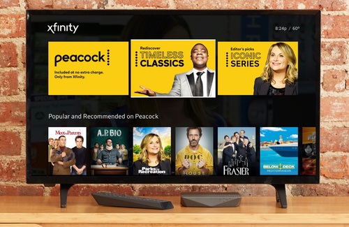 NBCU's Peacock streaming service debuted to Comcast X1 and Flex customers in mid-April and launched nationally on July 15.
(Image source: NBCU)
