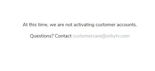 OrbyTV.com, as of February 19, 2021. 