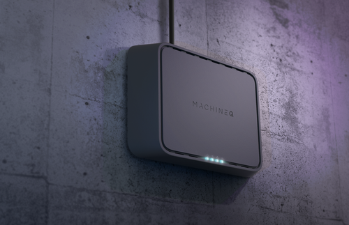 MachineQ's integrated LoRaWAN gateway.  
(Image source: MachineQ)